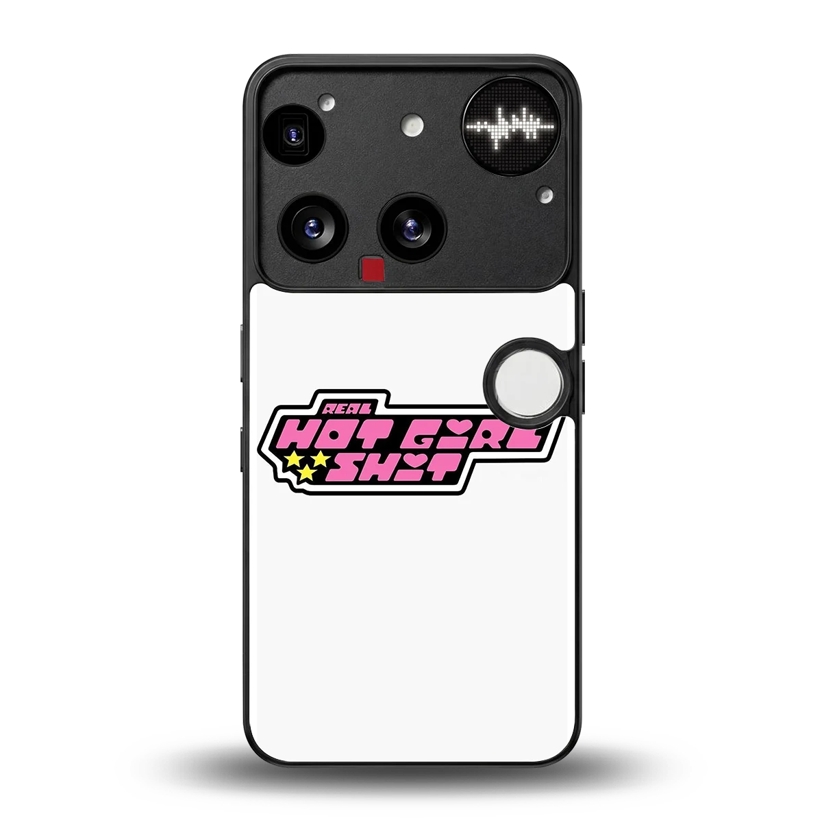 Hot Girl Energy back phone cover | glass case for nothing phone 3