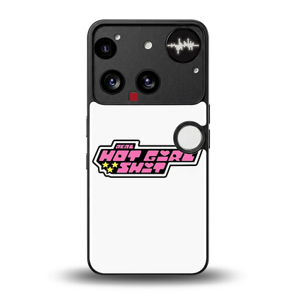 Hot Girl Energy back phone cover | glass case for nothing phone 3