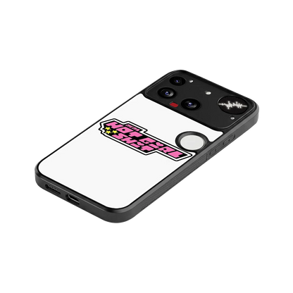 Hot Girl Energy stylish phone case for nothing phone 3 | glossy glass and slim fit