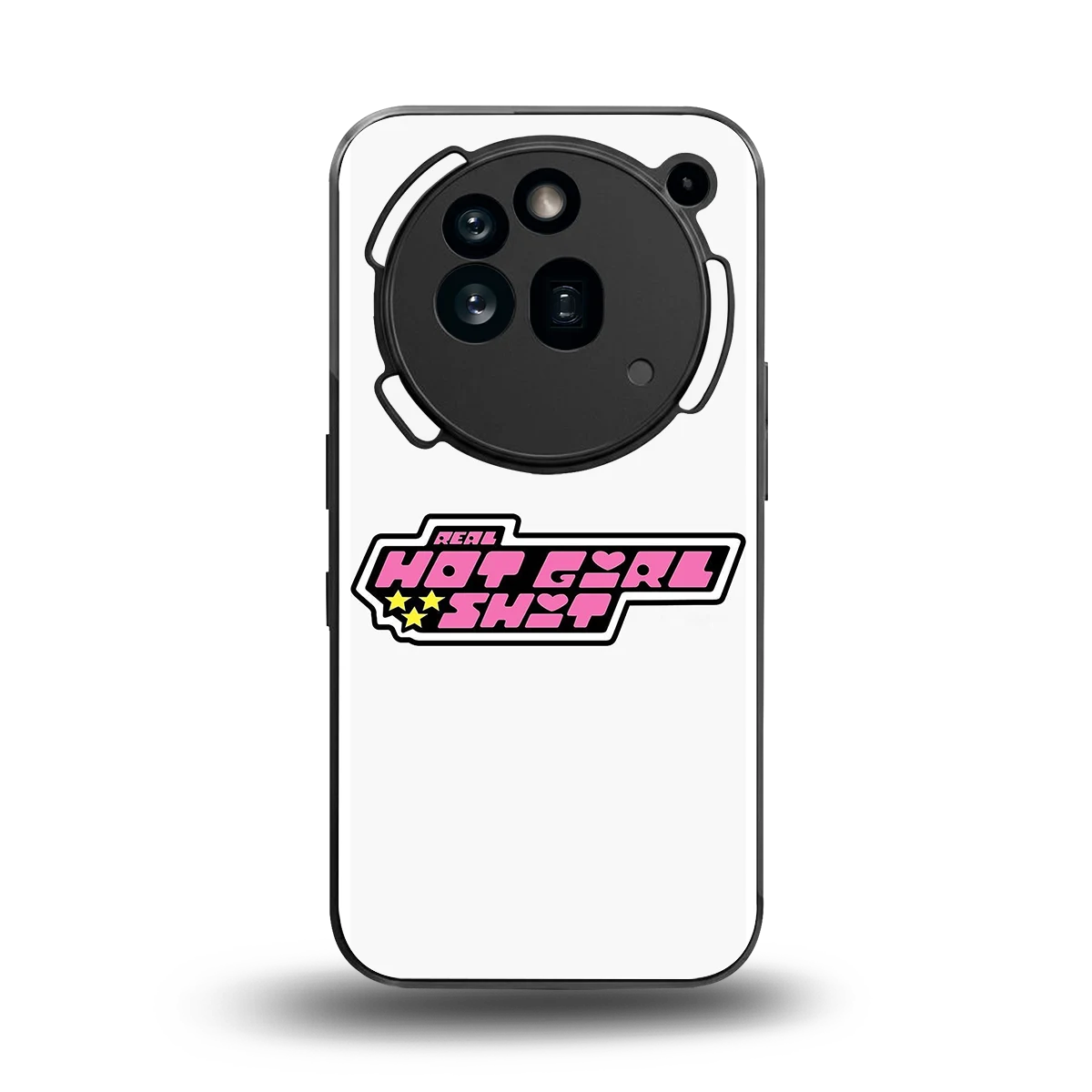 Hot Girl Energy back phone cover | glass case for nothing phone 3a pro