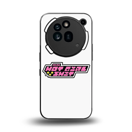 Hot Girl Energy back phone cover | glass case for nothing phone 3a pro