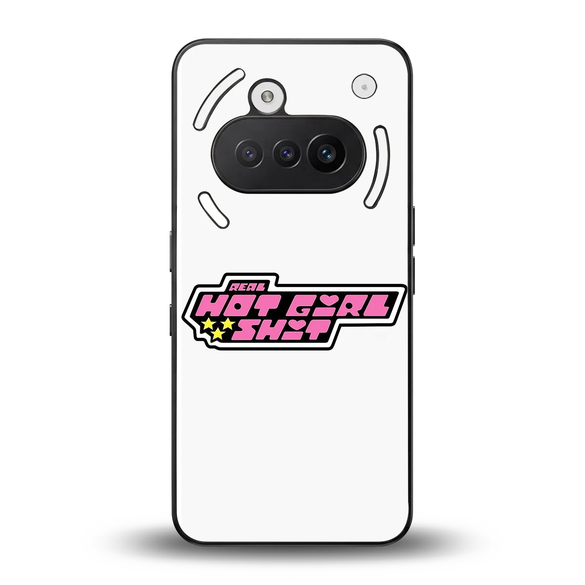 Hot Girl Energy back phone cover | glass case for nothing phone 3a
