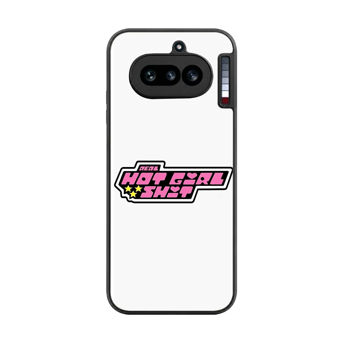 Hot Girl Energy back phone cover | glass case for nothing phone 4a