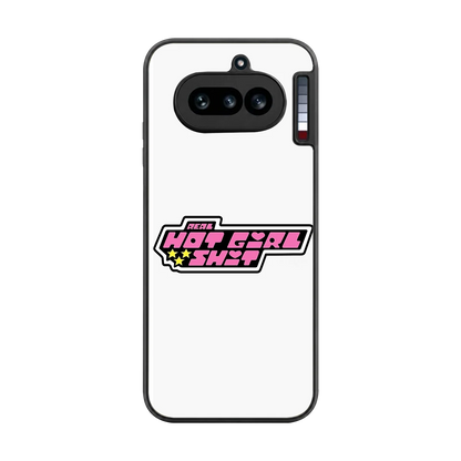 Hot Girl Energy back phone cover | glass case for nothing phone 4a