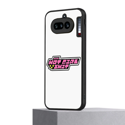 Hot Girl Energy nothing phone 4a mobile cover | shockproof glass phone case
