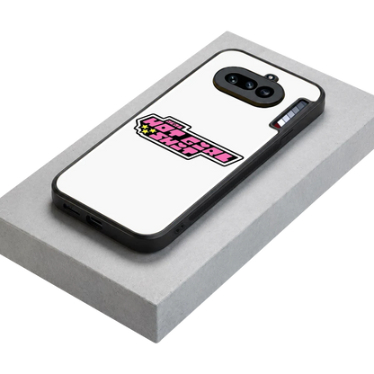 Hot Girl Energy stylish phone case for nothing phone 4a | glossy glass and slim fit