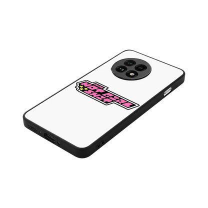 Hot Girl Energy stylish phone case for oneplus 13r | glossy glass and slim fit