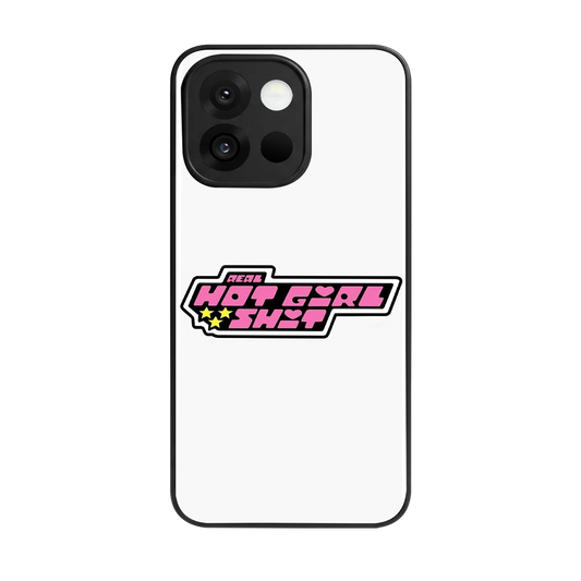 Hot Girl Energy back phone cover | glass case for oneplus 13s