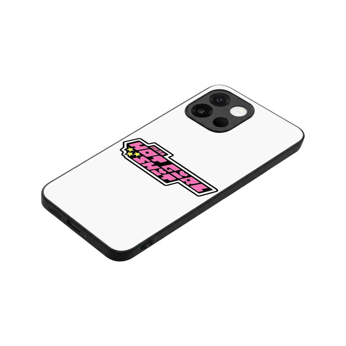 Hot Girl Energy stylish phone case for oneplus 13s | glossy glass and slim fit