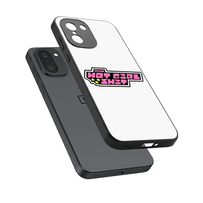 Hot Girl Energy sleek oneplus 15r cover with tempered glass back and TPU edges
