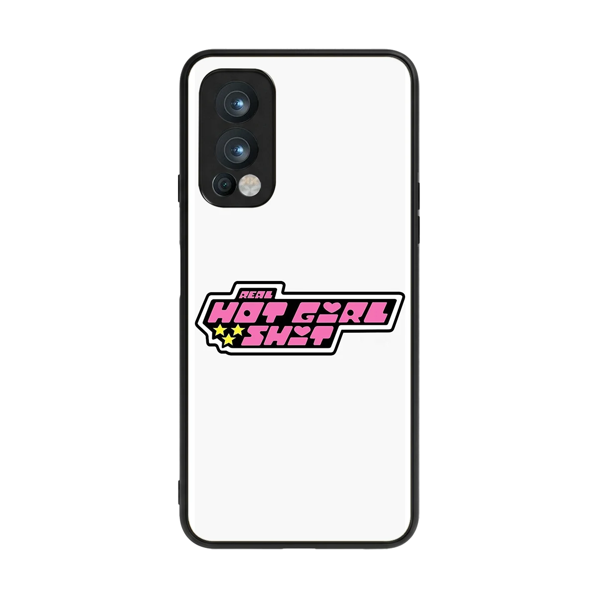 Hot Girl Energy back phone cover | glass case for oneplus nord 2