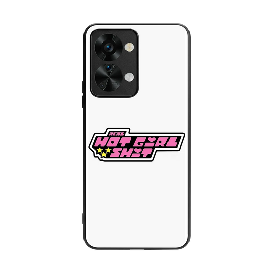 Hot Girl Energy back phone cover | glass case for oneplus nord 2t
