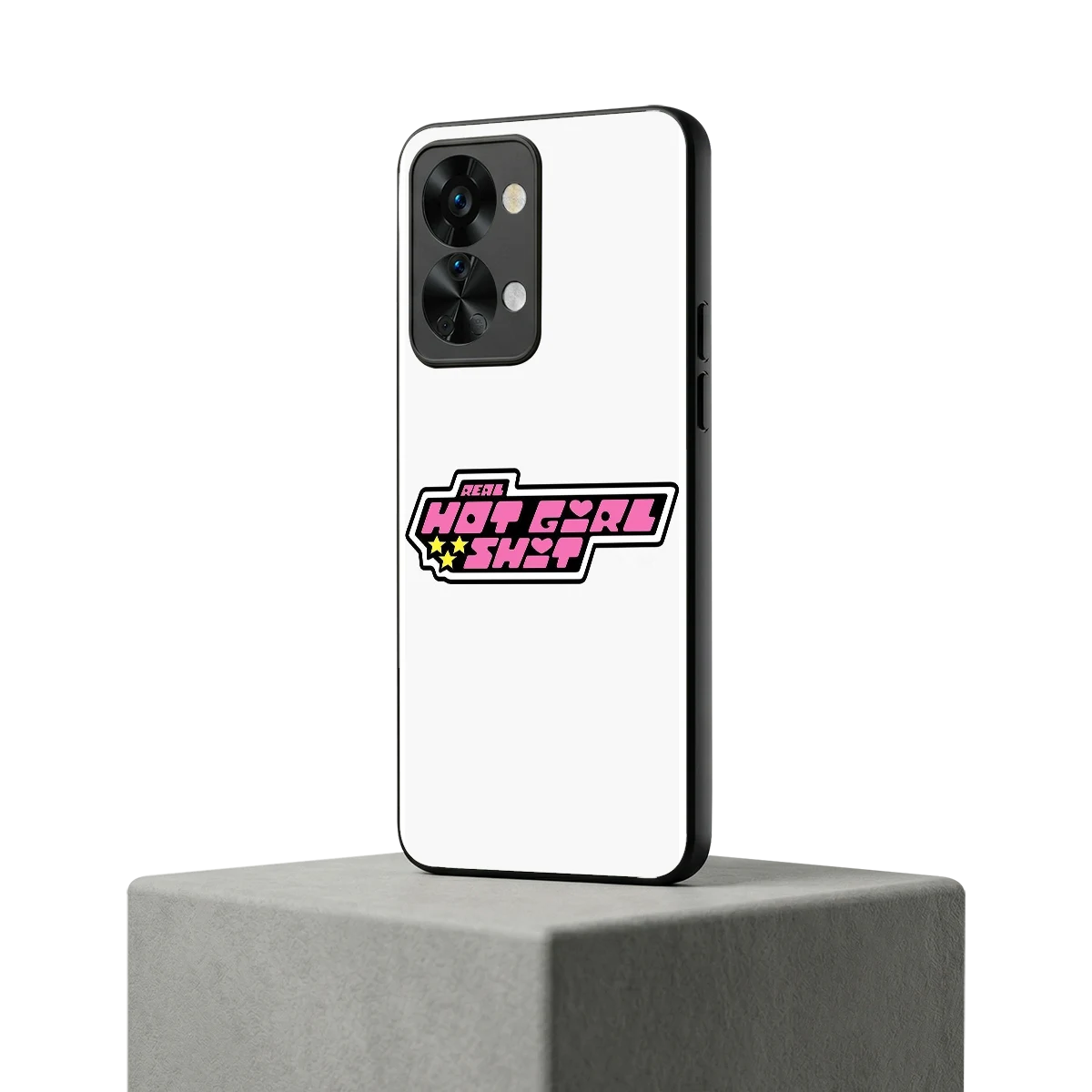 Hot Girl Energy oneplus nord 2t mobile cover | shockproof glass phone case
