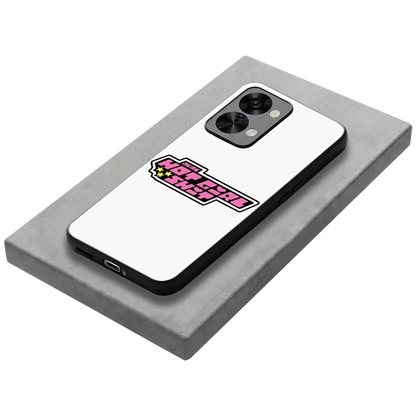 Hot Girl Energy stylish phone case for oneplus nord 2t | glossy glass and slim fit