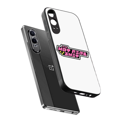 Hot Girl Energy sleek oneplus nord ce 4 lite cover with tempered glass back and TPU edges