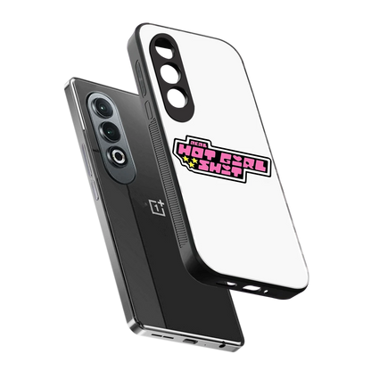 Hot Girl Energy sleek oneplus nord ce 4 cover with tempered glass back and TPU edges