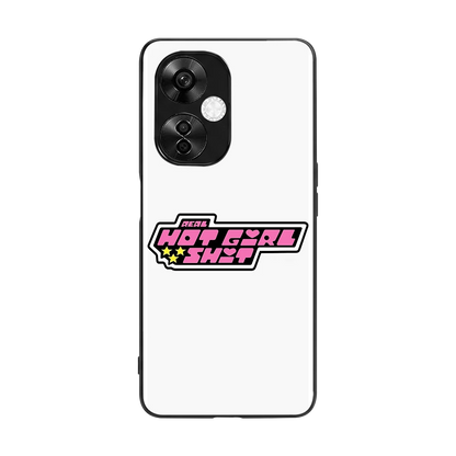 Hot Girl Energy back phone cover | glass case for oneplus nord ce 3 lite