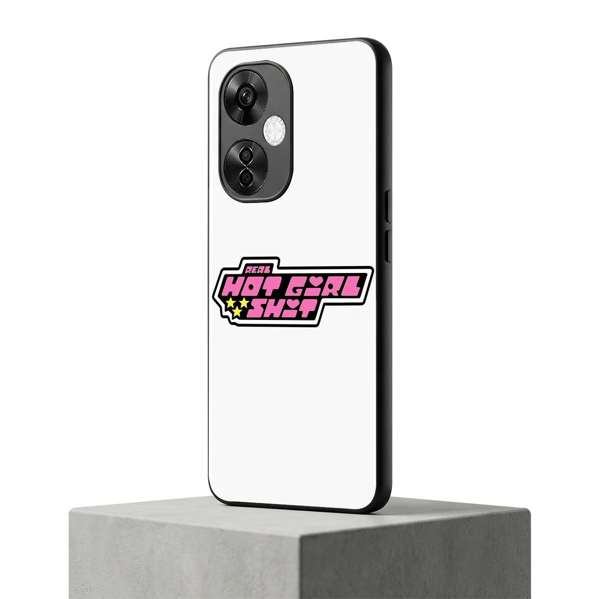 Hot Girl Energy oneplus nord ce 3 lite mobile cover | shockproof glass phone case