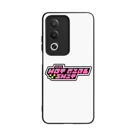 Hot Girl Energy back phone cover | glass case for oppo a3 pro