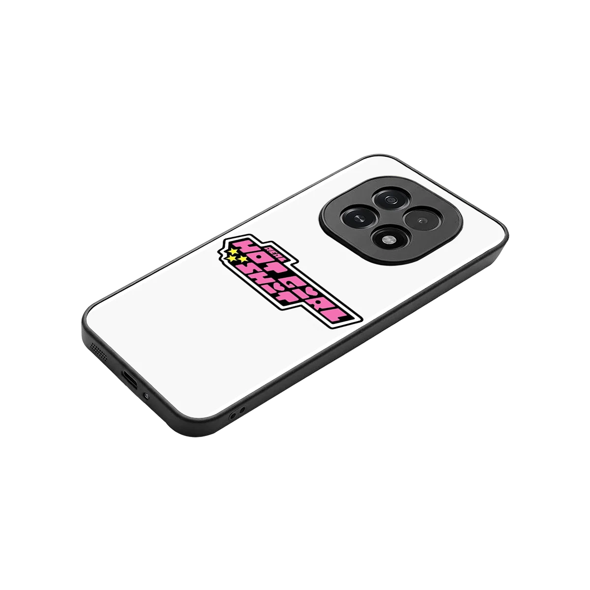 Hot Girl Energy stylish phone case for oppo f29 5g | glossy glass and slim fit