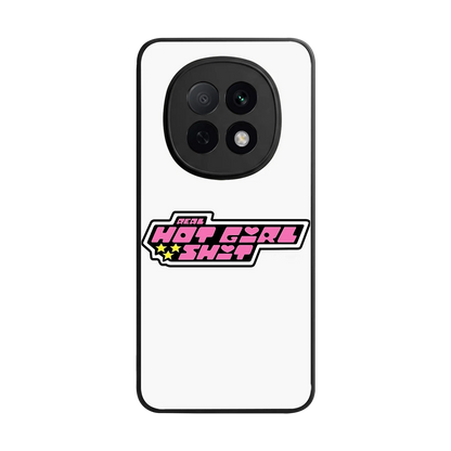 Hot Girl Energy back phone cover | glass case for oppo f29 pro 5g