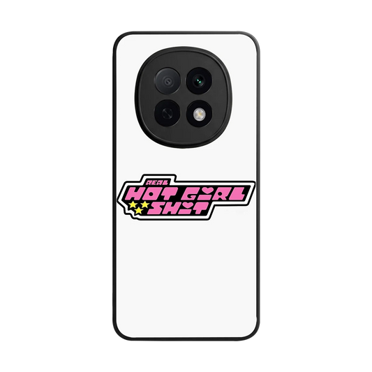Hot Girl Energy back phone cover | glass case for oppo f29 pro 5g