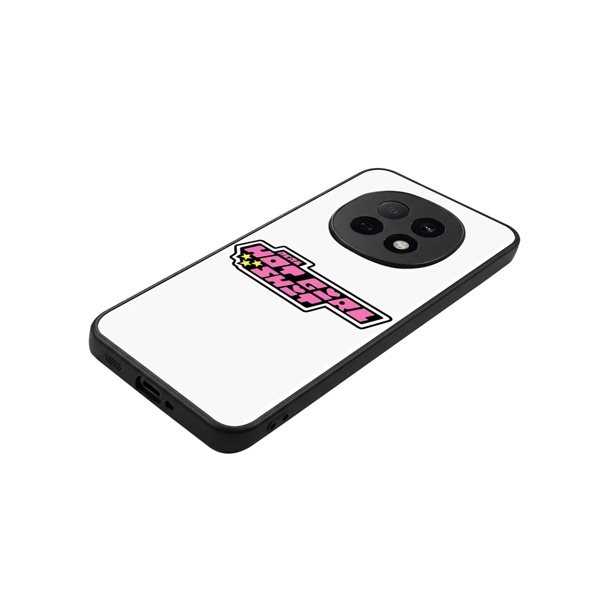 Hot Girl Energy stylish phone case for oppo f29 pro 5g | glossy glass and slim fit