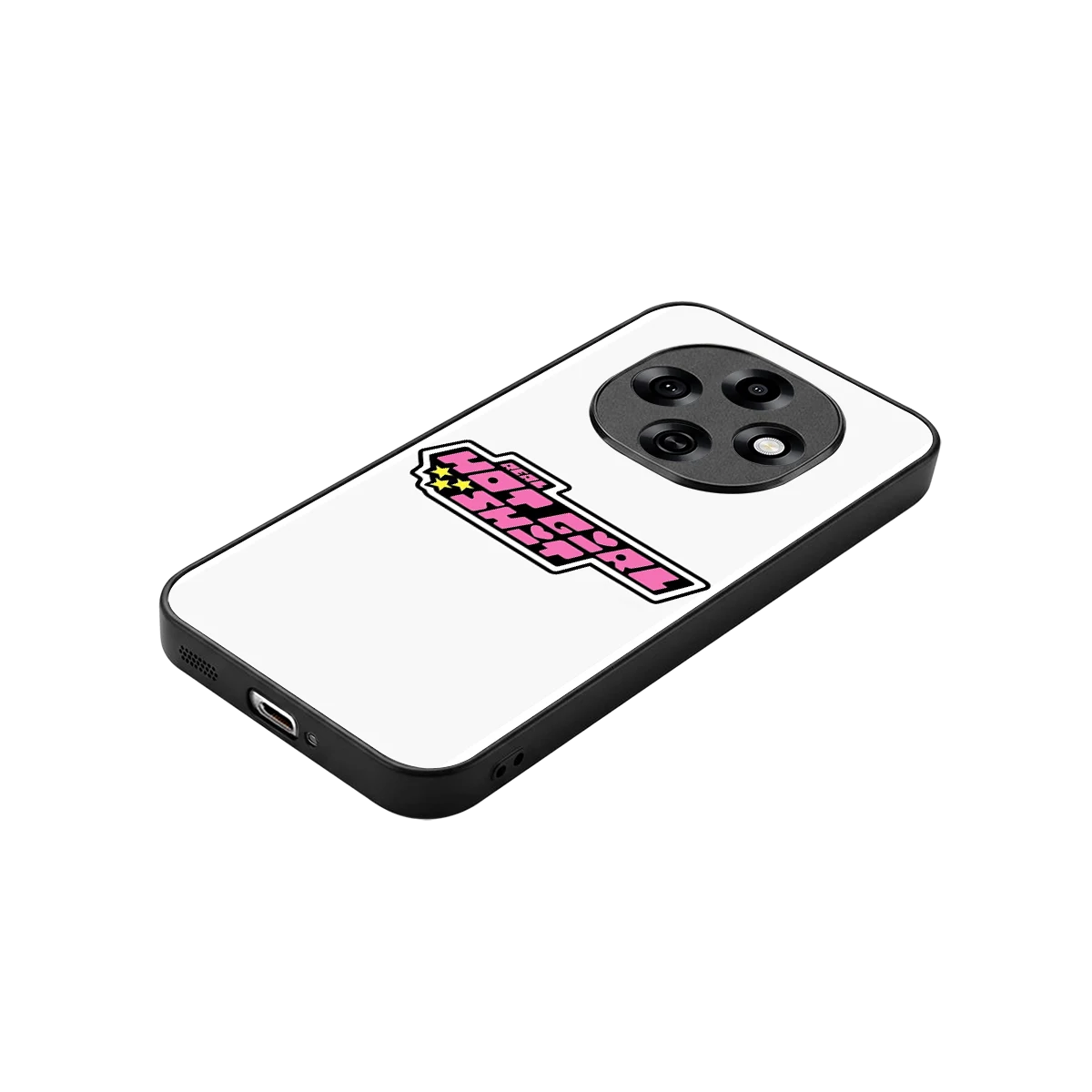Hot Girl Energy stylish phone case for oppo f31 pro 5g | glossy glass and slim fit