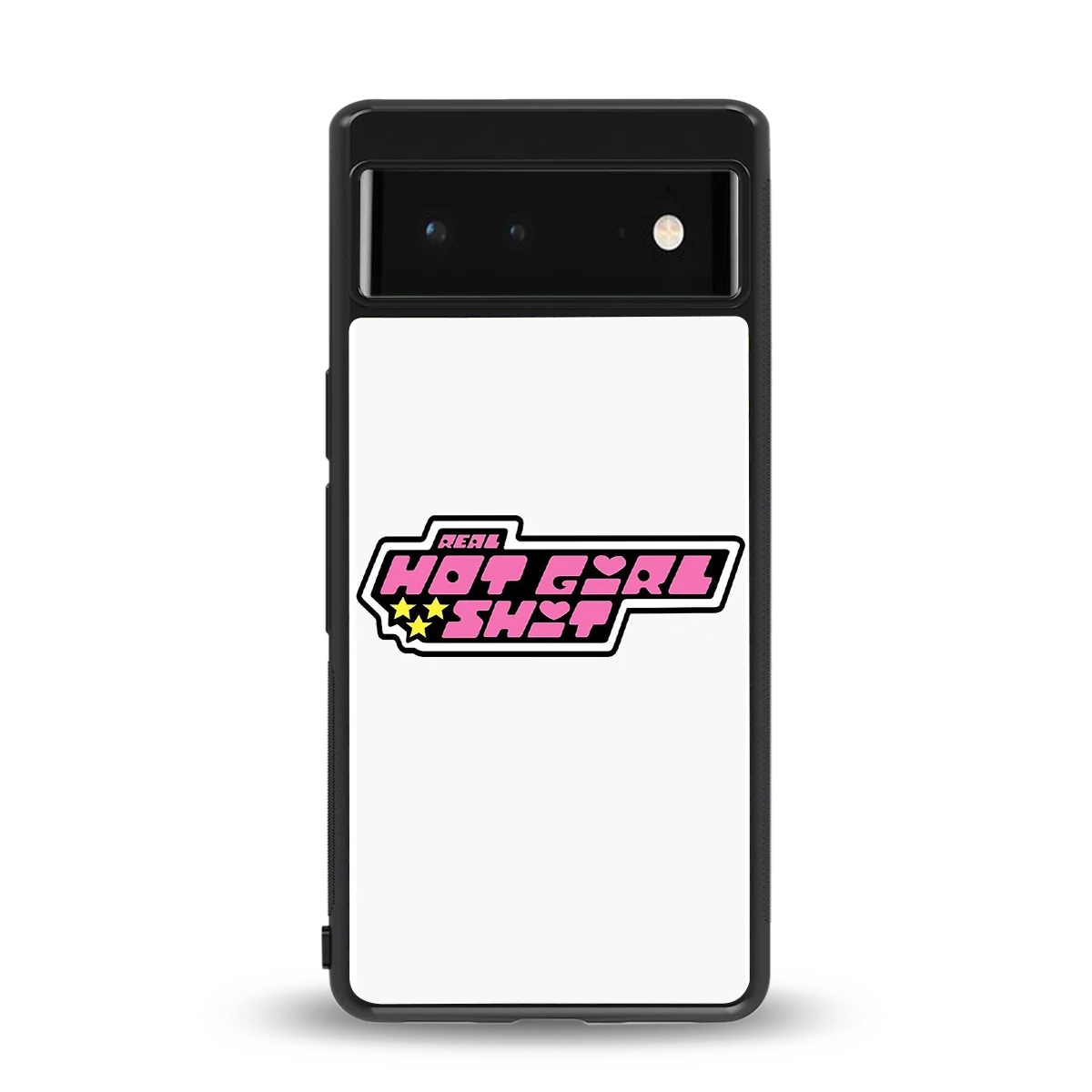 Hot Girl Energy back phone cover | glass case for google pixel 6a