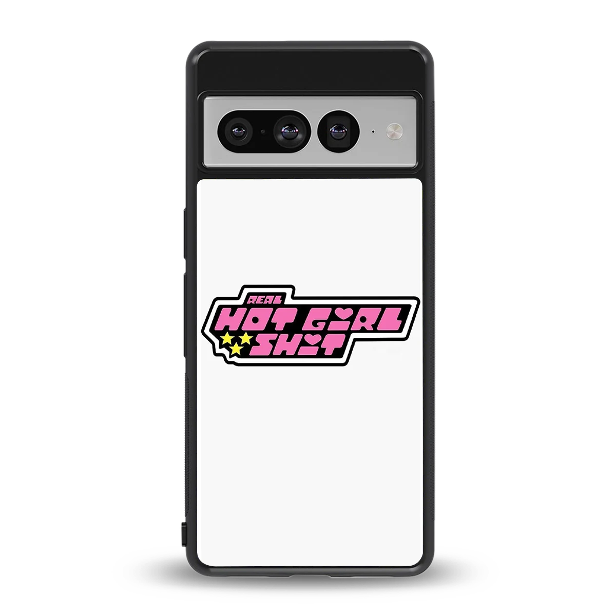 Hot Girl Energy back phone cover | glass case for google pixel 7 pro
