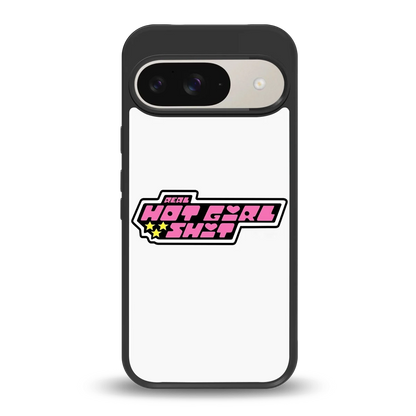 Hot Girl Energy back phone cover | glass case for google pixel 9
