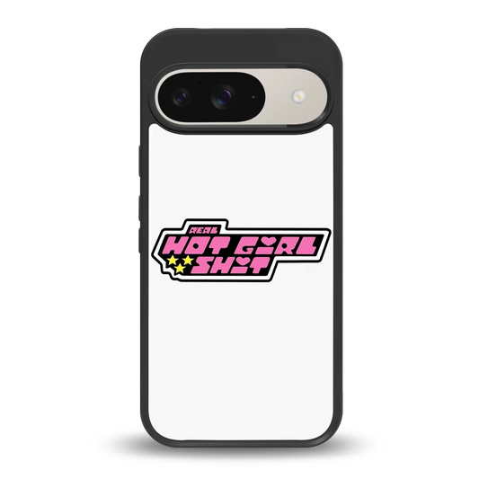 Hot Girl Energy back phone cover | glass case for google pixel 9