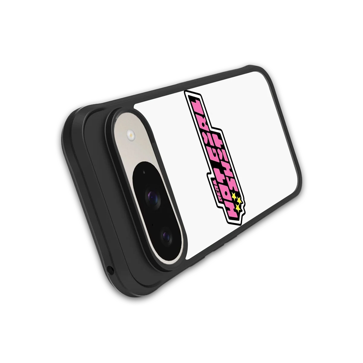 Hot Girl Energy stylish phone case for google pixel 9 | glossy glass and slim fit