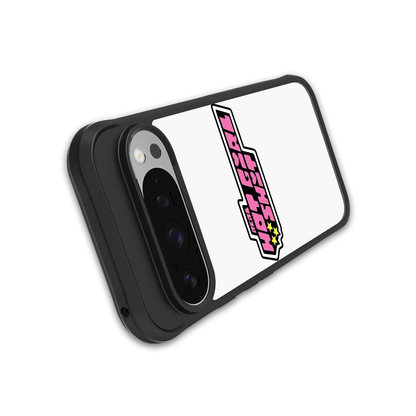 Hot Girl Energy stylish phone case for google pixel 9 pro xl | glossy glass and slim fit