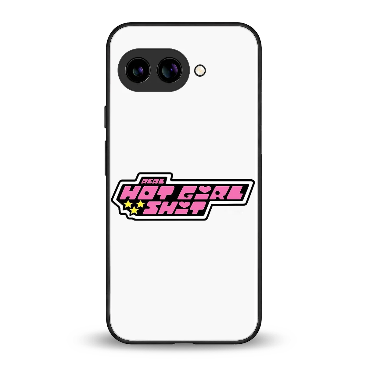 Hot Girl Energy back phone cover | glass case for google pixel 9a