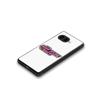 Hot Girl Energy stylish phone case for google pixel 9a | glossy glass and slim fit