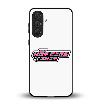 Hot Girl Energy back phone cover | glass case for samsung galaxy a55 5g
