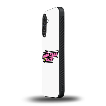 Hot Girl Energy samsung galaxy a55 5g mobile cover | shockproof glass phone case