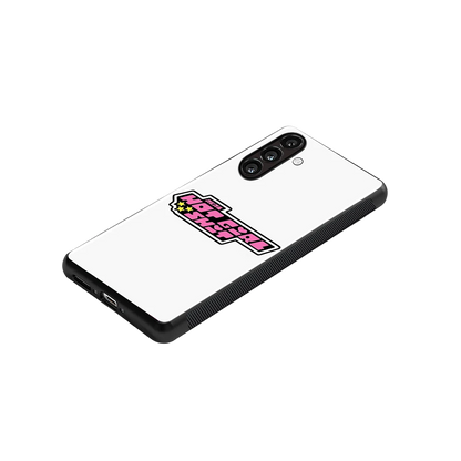 Hot Girl Energy stylish phone case for samsung galaxy a55 5g | glossy glass and slim fit