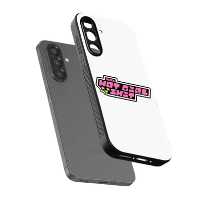 Hot Girl Energy sleek samsung galaxy a36 5g cover with tempered glass back and TPU edges