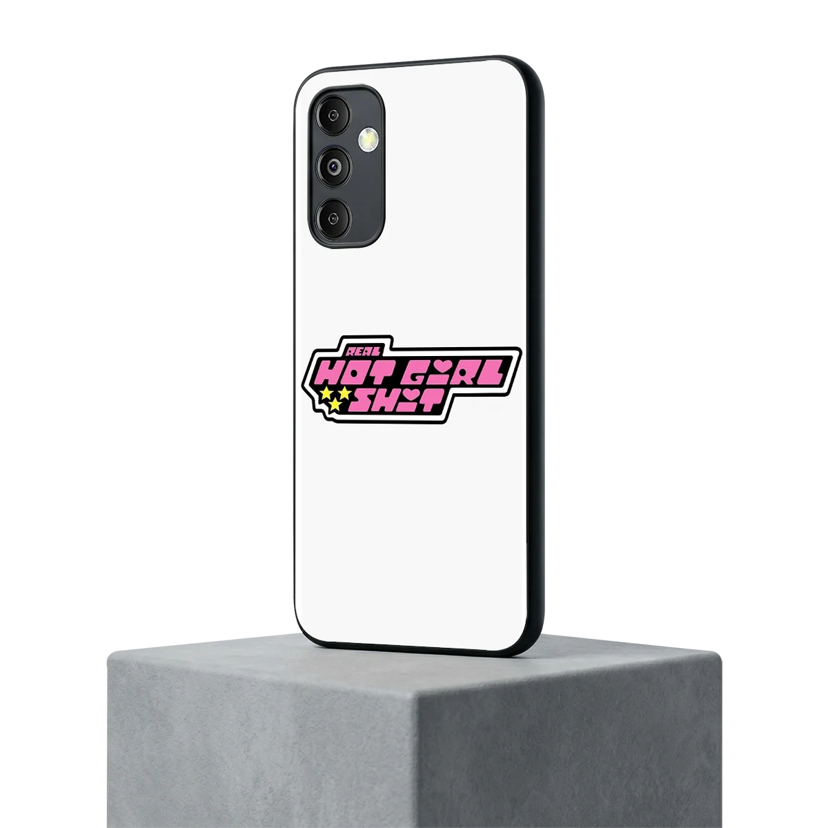 Hot Girl Energy samsung galaxy m14 5g mobile cover | shockproof glass phone case