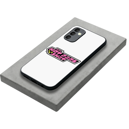Hot Girl Energy stylish phone case for samsung galaxy m14 5g | glossy glass and slim fit