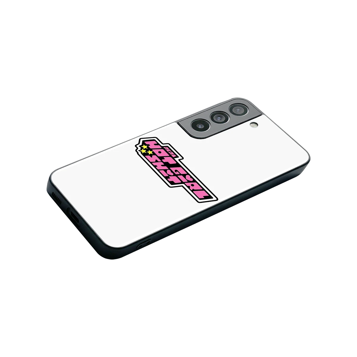 Hot Girl Energy stylish phone case for samsung galaxy s22 | glossy glass and slim fit