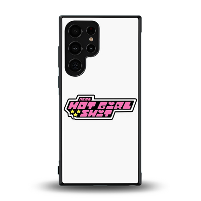 Hot Girl Energy back phone cover | glass case for samsung galaxy s23 ultra