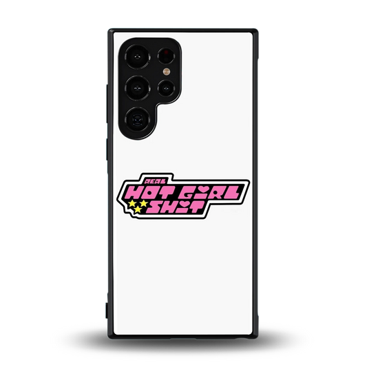 Hot Girl Energy back phone cover | glass case for samsung galaxy s23 ultra