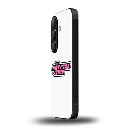 Hot Girl Energy samsung galaxy s24 mobile cover | shockproof glass phone case