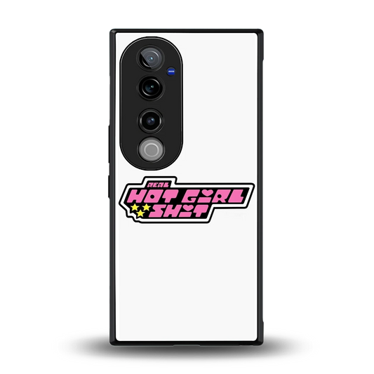 Hot Girl Energy back phone cover | glass case for vivo v40 pro