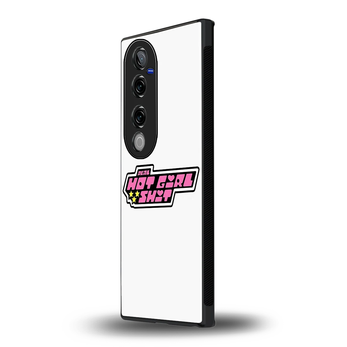 Hot Girl Energy vivo v40 pro mobile cover | shockproof glass phone case