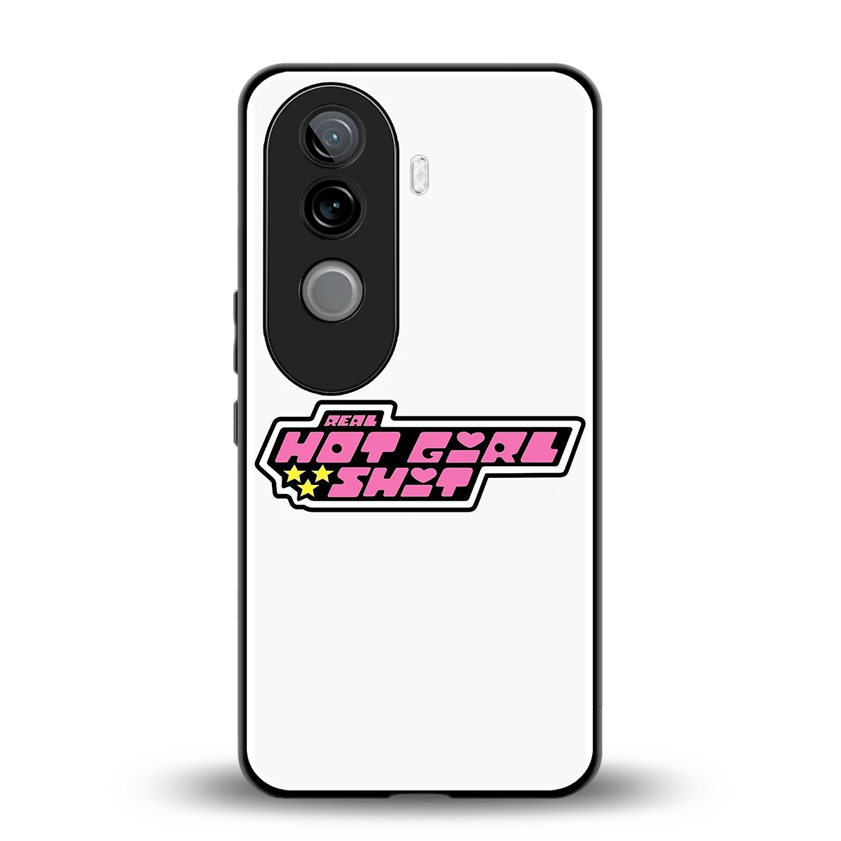 Hot Girl Energy back phone cover | glass case for vivo v40e