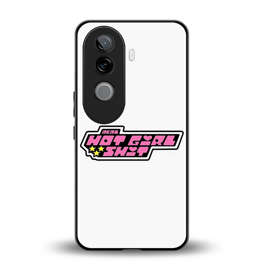 Hot Girl Energy back phone cover | glass case for vivo v40e